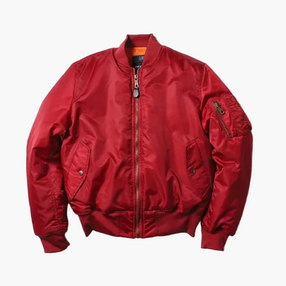 Unisex Classic Bomber Jacket for Everyday Style and Versatile Outfits