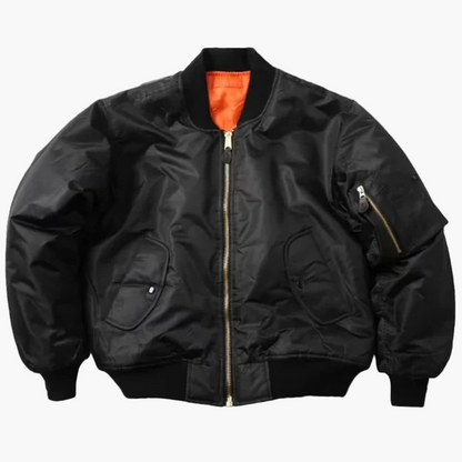 Unisex Classic Bomber Jacket for Everyday Style and Versatile Outfits
