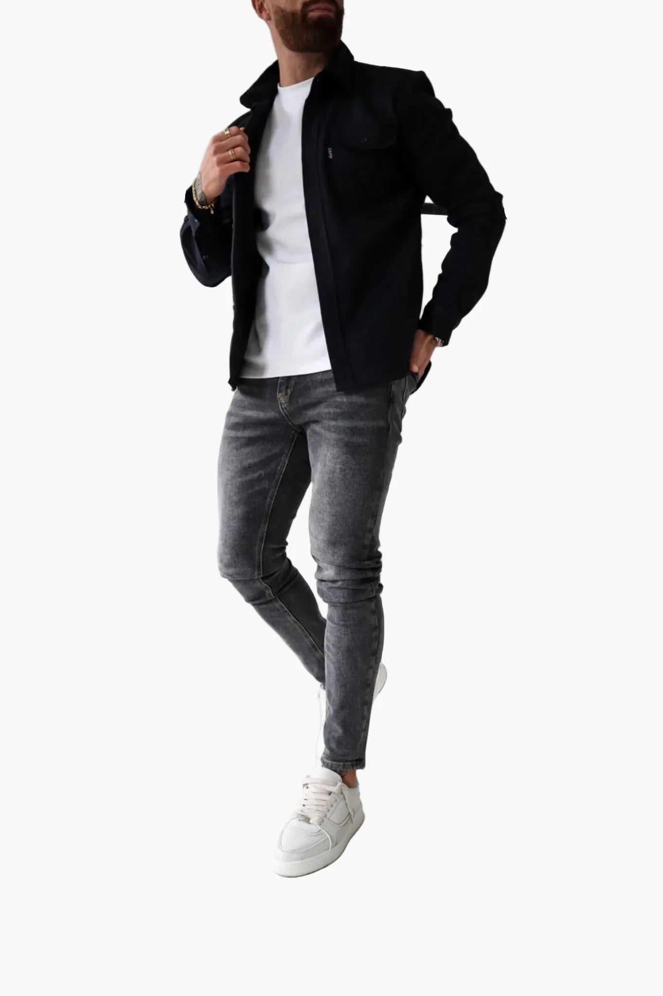 Men's Modern Shirt Jacket – Versatile Everyday Style