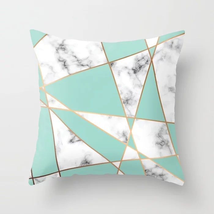 Valencia – Decoratieve Kussenhoes met Geometrisch Abstract Patroon