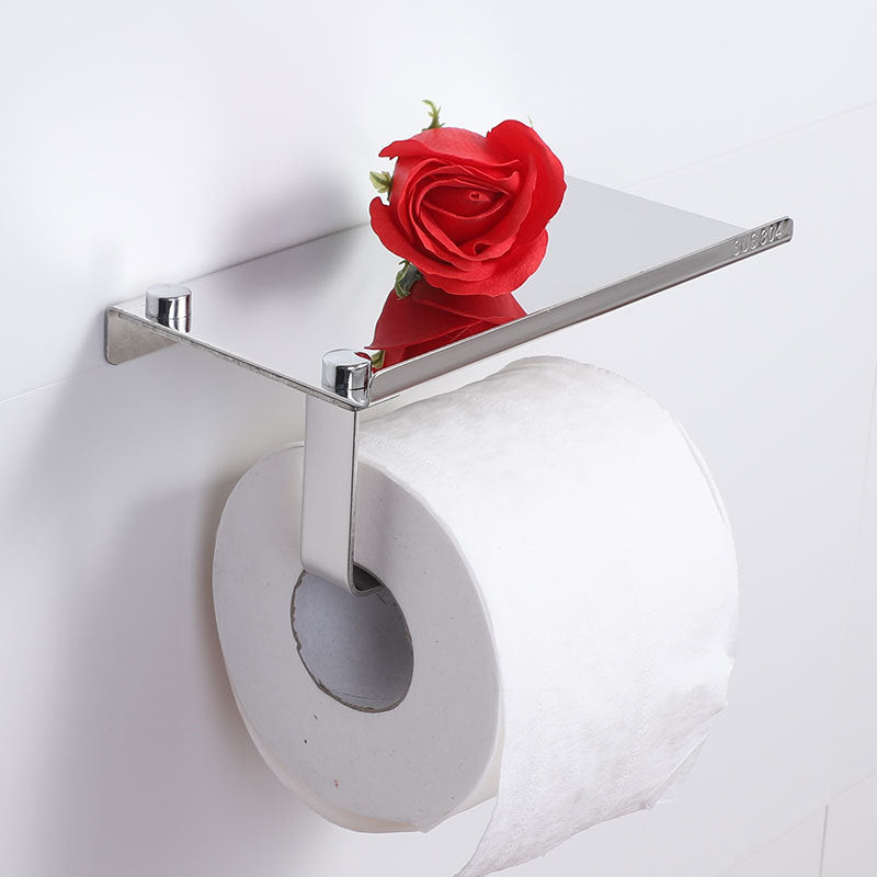 Marcella – Creatieve Handdoek- en Toiletpapierhouder van RVS