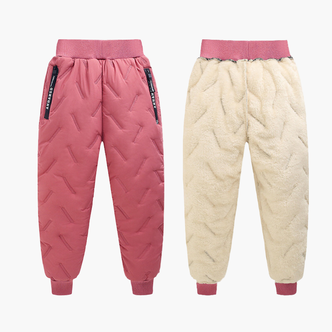 Children's Outdoor Winter Snow Pants Warm Windproof Water-Resistant – Active Play & Skiing