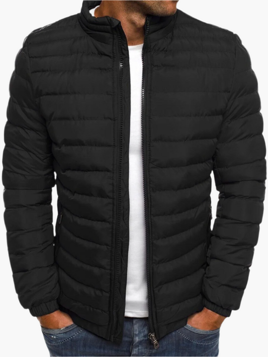Men's Modern Quilted Casual Puffer Jacket – Stylish Everyday Outerwear