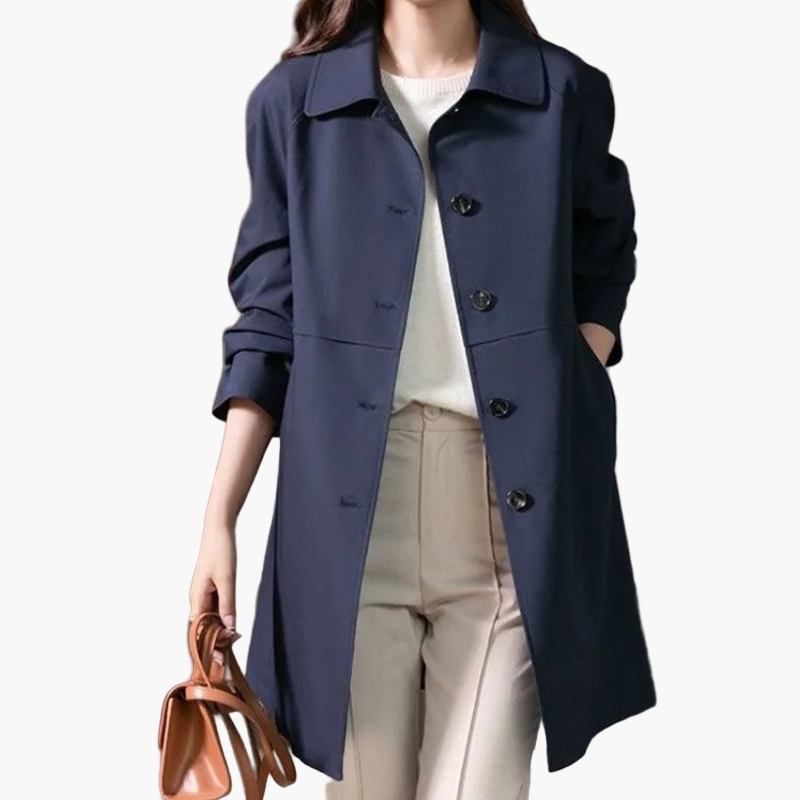 Women's Classic Chic Trench Coat for Everyday Sophistication