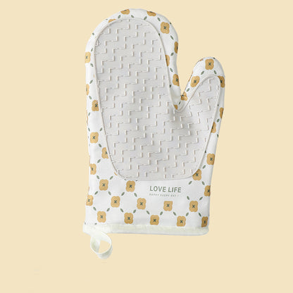 Ember – Hittebestendige Katoenen Ovenhandschoenen met Antislip Isolatie