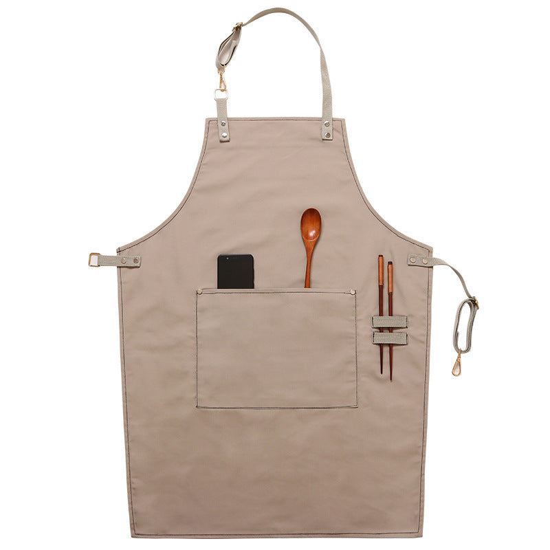 Maximilian – Canvas Schort voor Koken en Bakken