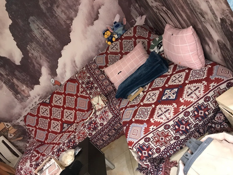 Iris – Katoenen Sofa Cover voor Meerdere Doeleinden