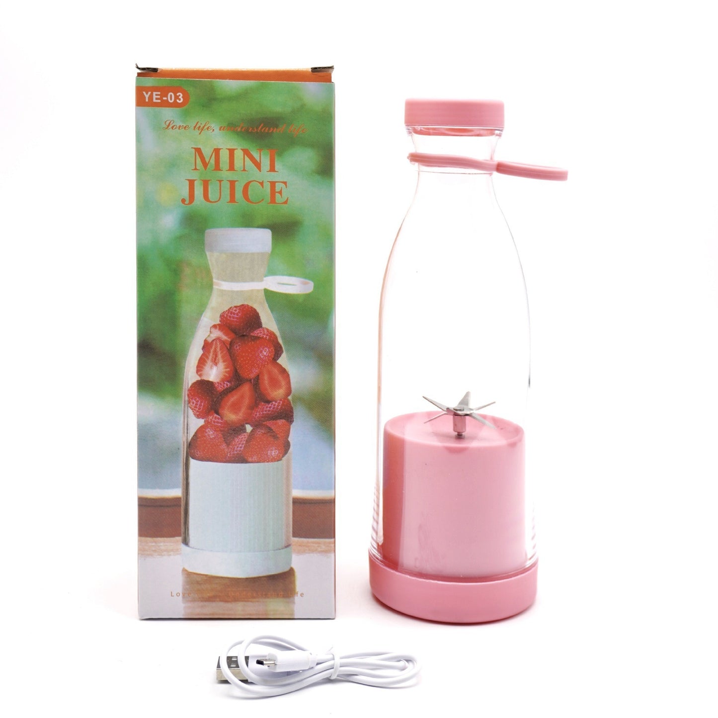Elowen – Elektrische USB Wijnfles Juicer met 6-blad Snijkop