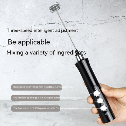 Dahlia – Draagbare Handheld Driehoofd Eimixer