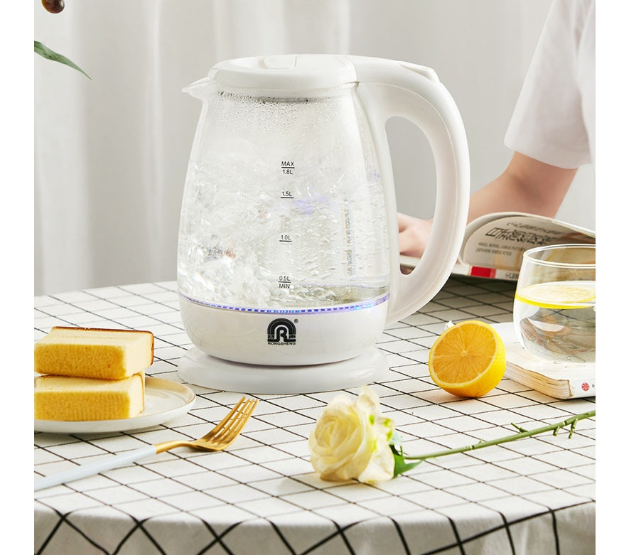 Vivienne – Transparante Glazen Elektrische Waterkoker met Automatische Uitschakeling