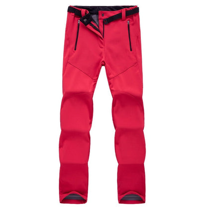 Women's Outdoor Hiking and Trekking Pants - Waterproof, Fleece Lined, Multi-Pocket, Athletic Fit
