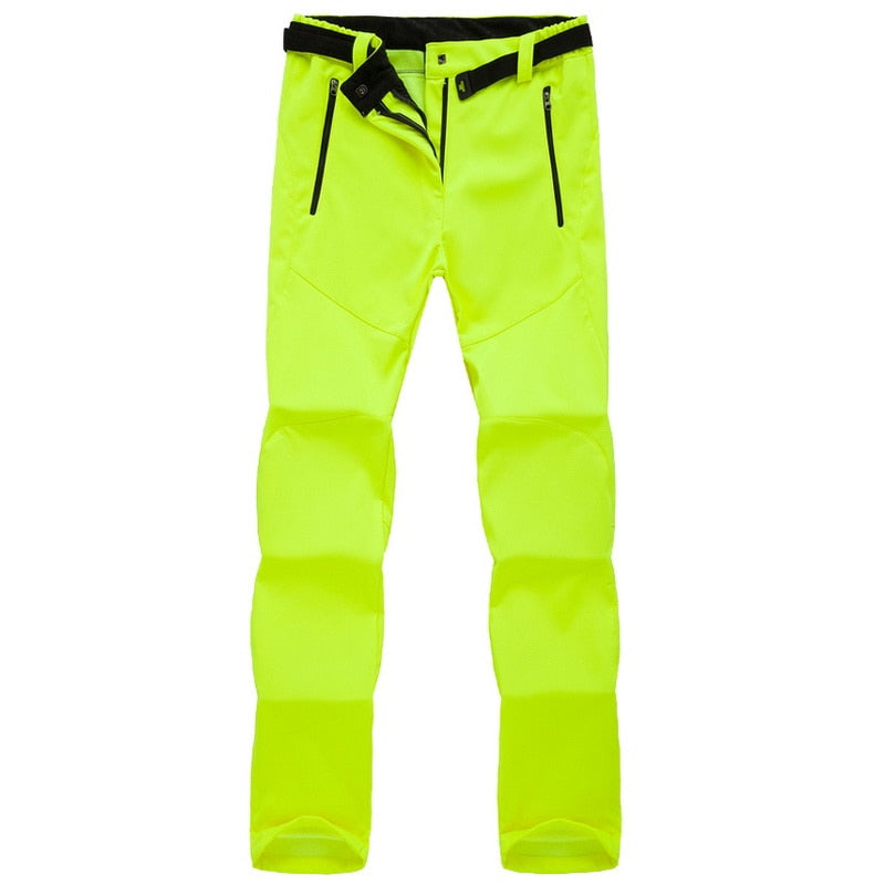 Women's Outdoor Hiking and Trekking Pants - Waterproof, Fleece Lined, Multi-Pocket, Athletic Fit