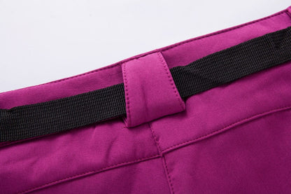 Women's Outdoor Hiking and Trekking Pants - Waterproof, Fleece Lined, Multi-Pocket, Athletic Fit