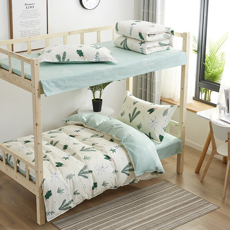 Haven – Luxe Katoenen Beddengoed met Planten- en Bloemenpatroon