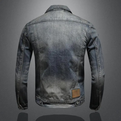 Men's Classic Denim Jacket Modern Fit Everyday Style