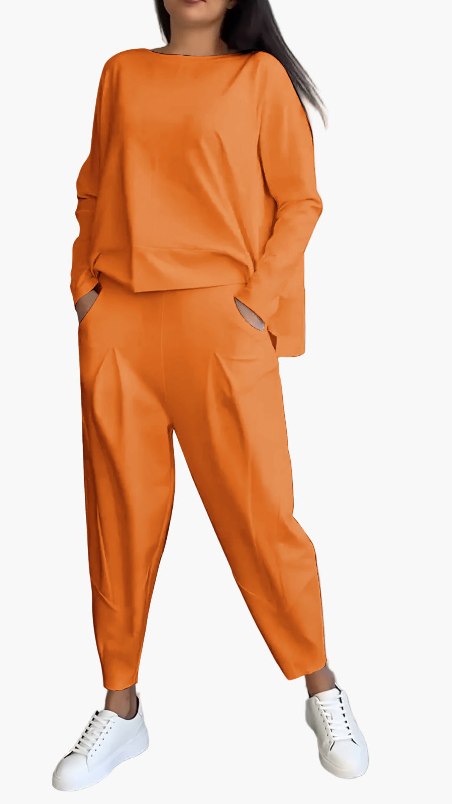 Women's Relaxed Fit Two-Piece Lounge and Casual Set – Cozy Everyday Wear