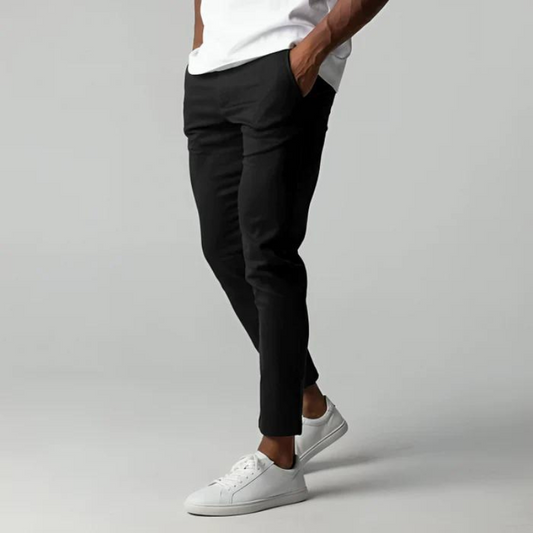 Men's Slim Fit Chinos – Versatile Modern Style for Work and Casual Wear