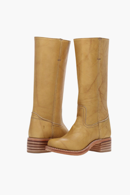 Women's Modern Classic Knee-High Block Heel Boots – Fashion Versatile Everyday Style