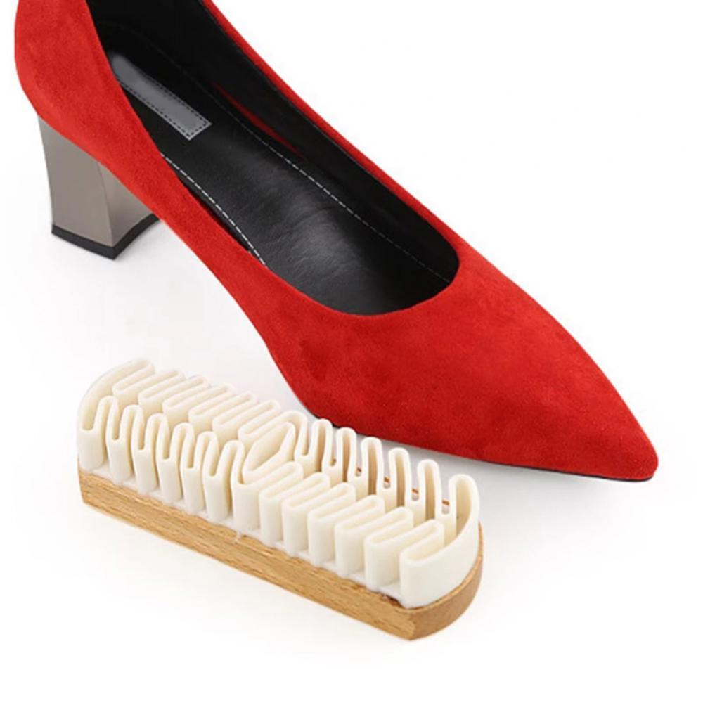 Marcella – Suède Rubber Brush Schoenborstel voor Sneakers en Laarzen