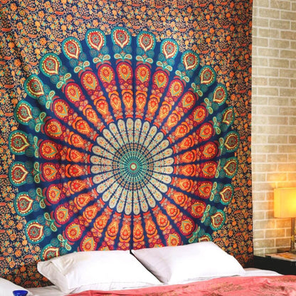 Maximilian – Geprinte Mandala Wandtapijt Wanddecoratie