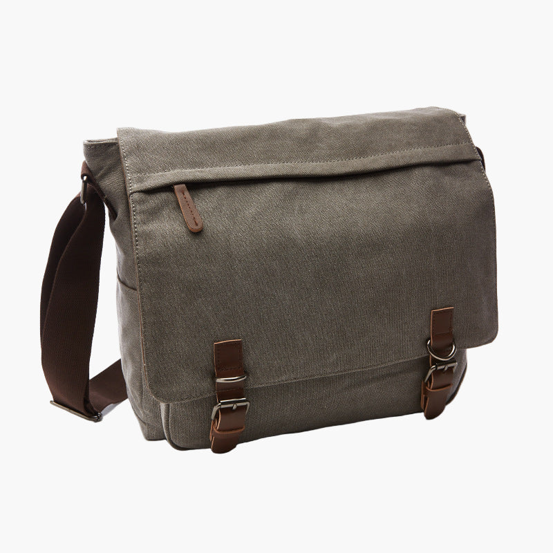 Unisex Classic Messenger Shoulder Bag for Work and Daily Use