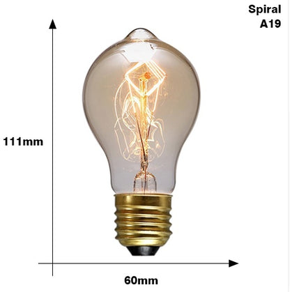 Lysandra – Retro Edison G95 G125 Glühlampe met Filament