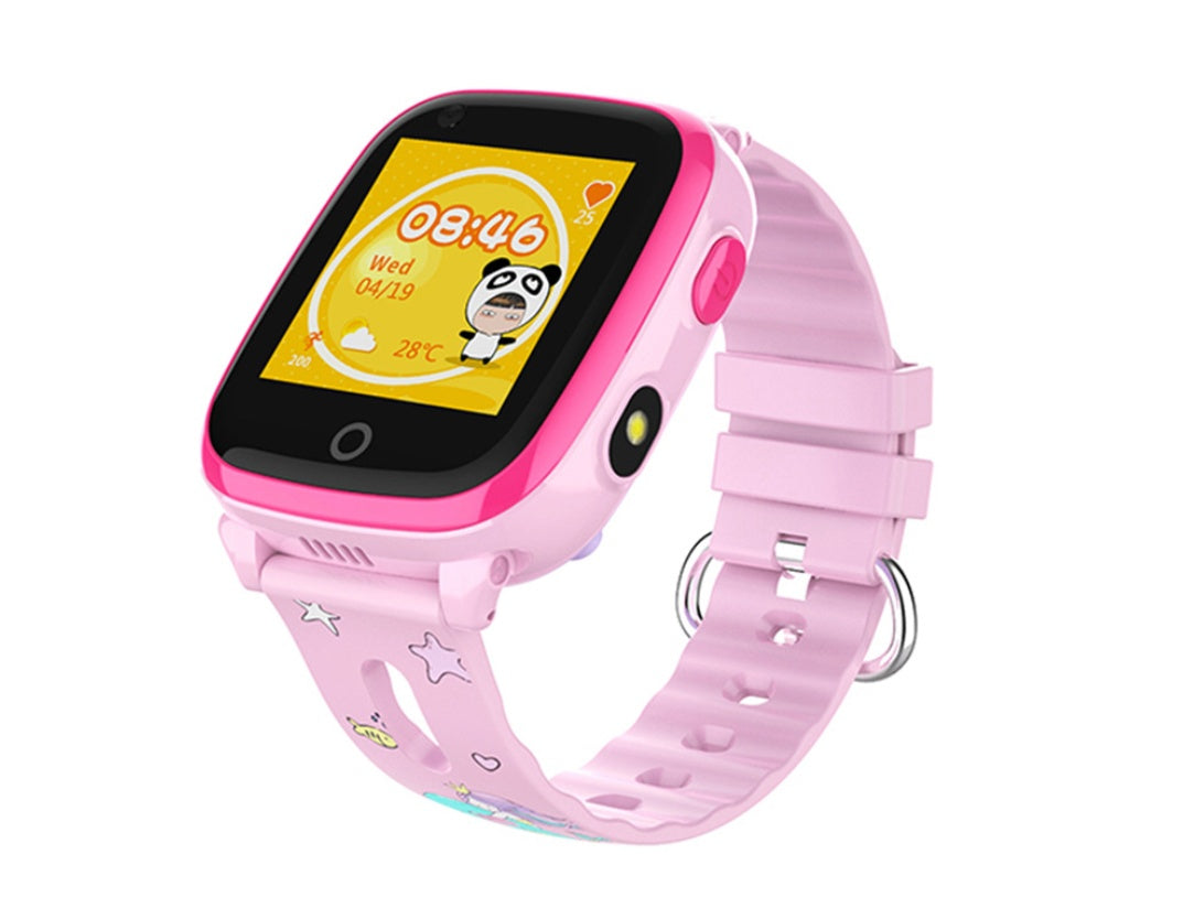 4G GPS Kinder Smartwatch – Waterdicht Touchscreen met SOS, WiFi, Camera & Locatie – DF33Z voor Android & iOS