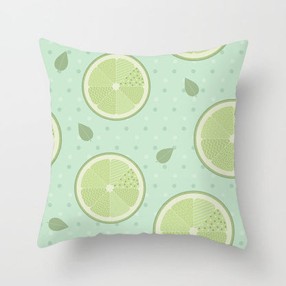 Meadow – Kussenhoes voor de woonkamer met fruitprint