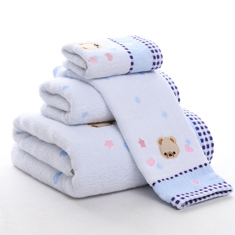 Florian – Kinderhanddoek van Katoen met Cartoonprint