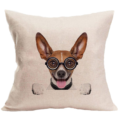 Juliette – Decoratieve Kussenhoes met Dierenpatroon