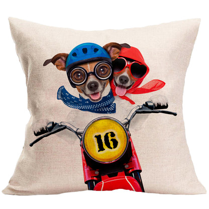 Juliette – Decoratieve Kussenhoes met Dierenpatroon
