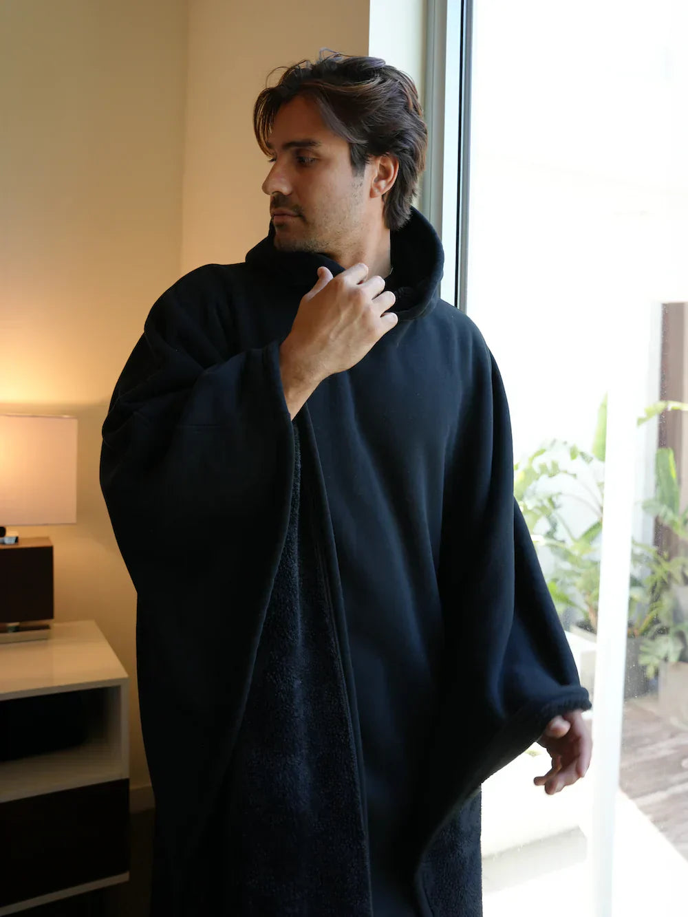 Women's Oversized Relaxation Hoodie Blanket – Cozy Loungewear for Stress Relief and Comfort