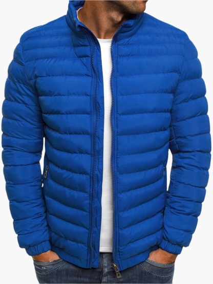 Men's Modern Quilted Casual Puffer Jacket – Stylish Everyday Outerwear