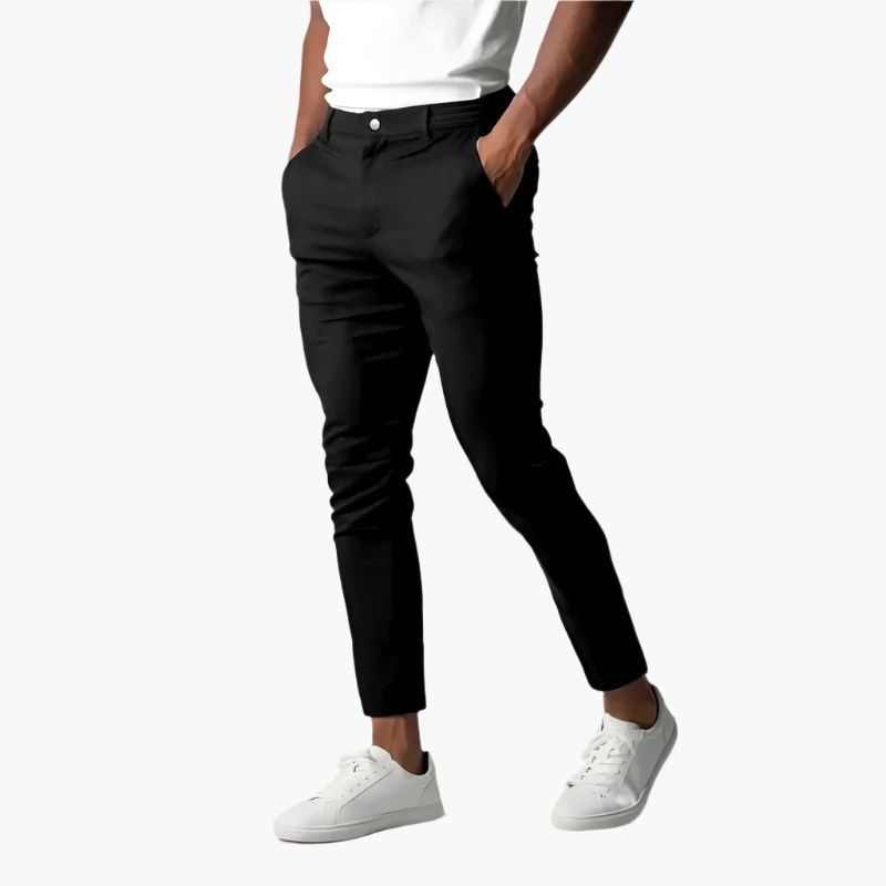 Men's Slim Fit Chinos – Versatile Modern Style for Work and Casual Wear
