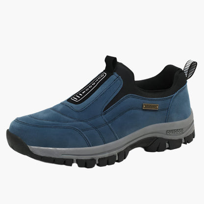 Men's Orthopedic Slip-On Outdoor Walking Shoes - Supportive Hiking Style