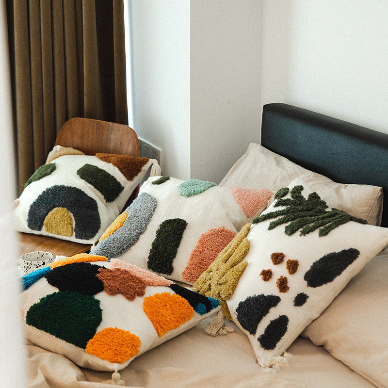 Nova – Tufted Model Kamer Kussenhoes voor Thuisdecoratie