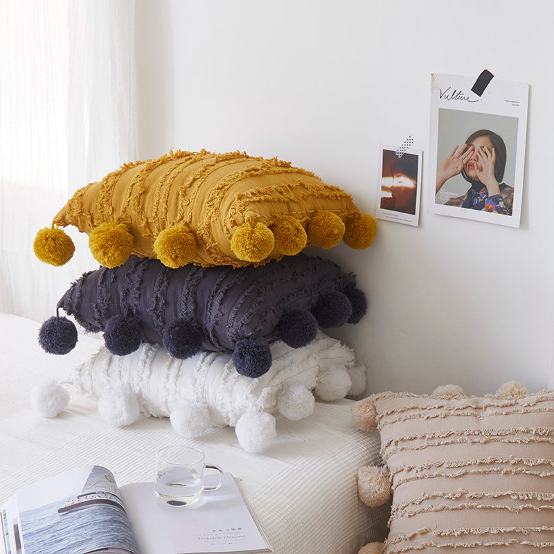 Coralie – Kussen in Effen Kleur