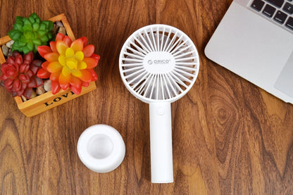Zephyr – Draagbare USB Ventilator met Oplaadbare Batterij en Stil Ontwerp