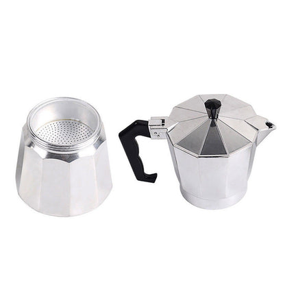 Lucian – Octagonale Koffiepot van Voedselgrade Aluminium