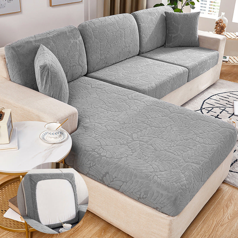 Isolde – Stretch Sofa Cover in Effen Kleur