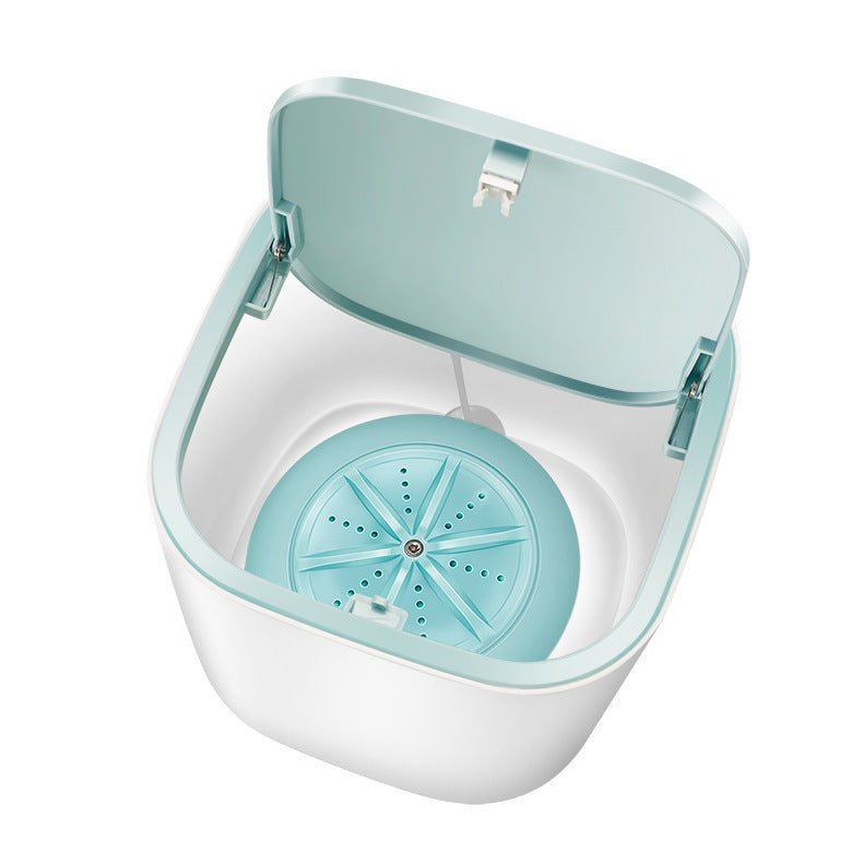 Clementine – Mini Turbo Tafelwasmachine voor Ondergoed en Sokken