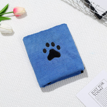 Serenity – Sneldrogende Badhanddoek van Zacht Absorberend Koraal Fleece voor Huisdieren