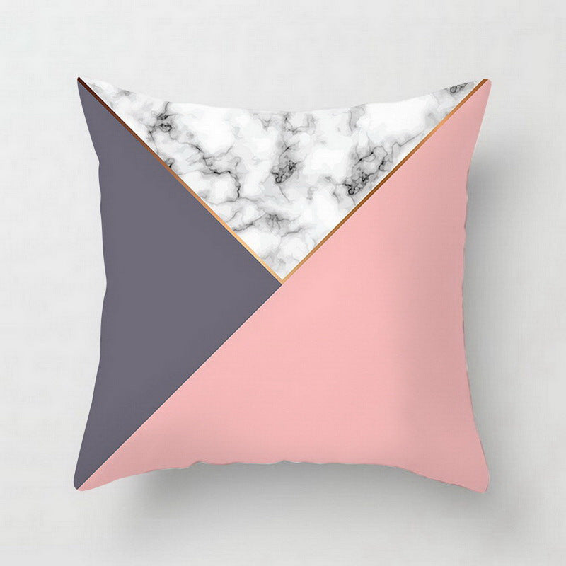 Valencia – Decoratieve Kussenhoes met Geometrisch Abstract Patroon