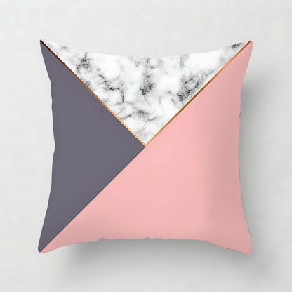 Valencia – Decoratieve Kussenhoes met Geometrisch Abstract Patroon