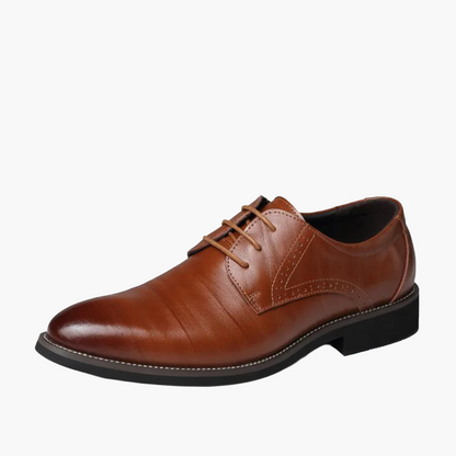 Men's Classic Oxford Dress Shoes for Formal and Business Wear
