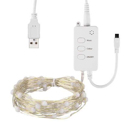 Nova – Slimme LED Lichtsnoer Dansen Met Muziek Sync Droomkleur Feestlamp Guirlande Voor Thuis Kerstmis Nieuwjaars Decor Verlichting