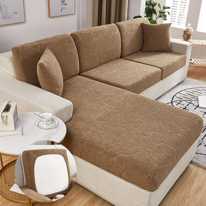 Isolde – Stretch Sofa Cover in Effen Kleur