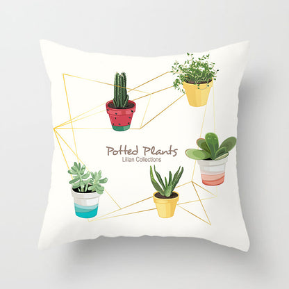 Meadow – Kussenhoes voor de woonkamer met fruitprint