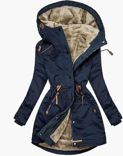 Women's Winter Parka Jacket with Hood – Stylish Outdoor & Casual Warmth
