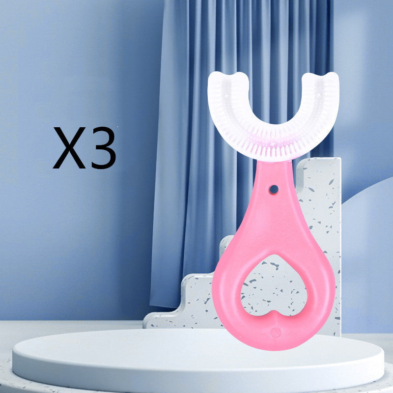 Coraline – Kinder U-vormige Voedselveilige Zachte Rubber Tandenborstel